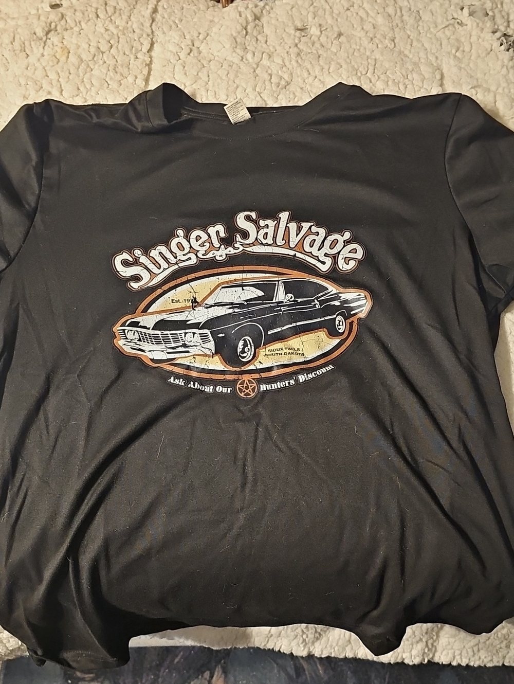 Supernatural Graphic Tee - Classic Impala Design